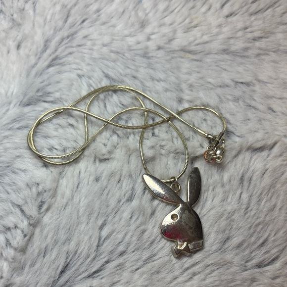 PLAYBOY Jewelry - Silver Playboy Bunny Pendant Necklace
